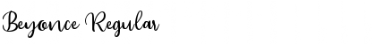 Download Beyonce Regular Font Title Preview
