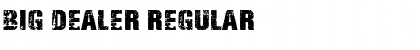 Big Dealer Regular Font Title Preview