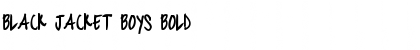 Download black jacket boys Bold Font Title Preview