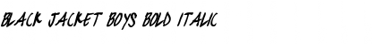 Download black jacket boys Bold Italic Font Title Preview