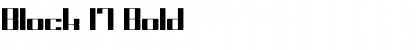 Download Block 17 Bold Font Title Preview