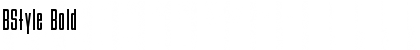 Download BStyle Bold Font Title Preview