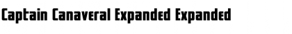 Download Captain Canaveral Expanded Expanded Font Title Preview