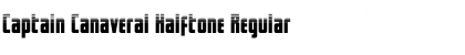 Download Captain Canaveral Halftone Regular Font Title Preview