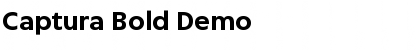 Download Captura Bold Demo Font Title Preview