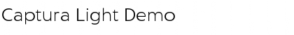 Download Captura Light Demo Font Title Preview