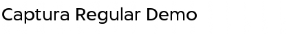 Download Captura Regular Demo Font Title Preview