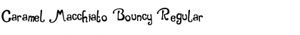 Download Caramel Macchiato Bouncy Regular Font Title Preview