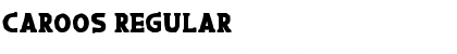 Download Caroos Regular Font Title Preview