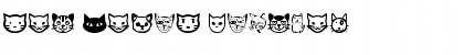 Download Cat Faces Regular Font Title Preview
