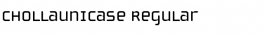Download ChollaUnicase Regular Font Title Preview
