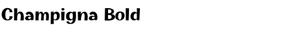 Download Champigna Bold Font Title Preview