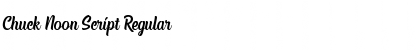 Download Chuck Noon Script Regular Font Title Preview