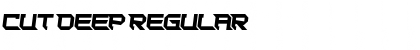 Download Cut Deep Regular Font Title Preview