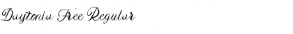Download Daytonia Free Regular Font Title Preview