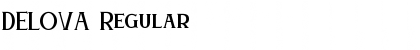 Download DELOVA Regular Font Title Preview