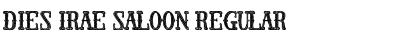 Download Dies Irae Saloon Regular Font Title Preview