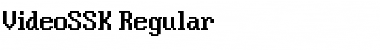 Download VideoSSK Regular Font Title Preview