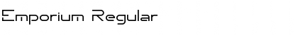 Download Emporium Regular Font Title Preview