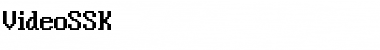 Download VideoSSK Regular Font Title Preview