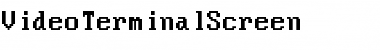 Download VideoTerminalScreen Normal Font Title Preview