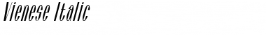 Download Vienese Italic Font Title Preview