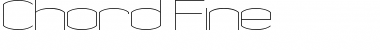 Download Chord Fine Font Title Preview