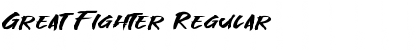 Download Great Fighter Regular Font Title Preview