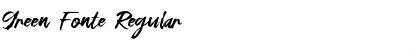 Download Green Fonte Regular Font Title Preview