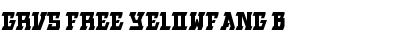 Download GRVS-FREE-YELOWFANG Bold Font Title Preview