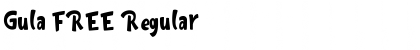 Download Gula FREE Regular Font Title Preview
