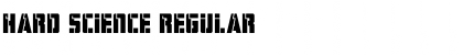 Download Hard Science Regular Font Title Preview