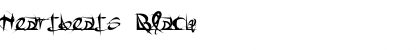 Download Heartbeats Black Font Title Preview