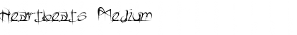Download Heartbeats Medium Font Title Preview