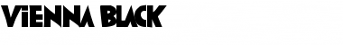 Download Vienna Black Font Title Preview