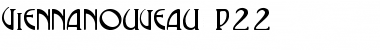 Download ViennaNouveau P22 Regular Font Title Preview