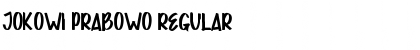 Download JOKOWI PRABOWO Regular Font Title Preview