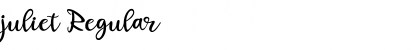 Download juliet Regular Font Title Preview