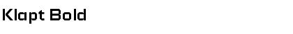 Download Klapt Bold Font Title Preview