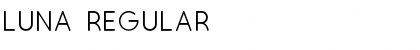 Download Luna Regular Font Title Preview
