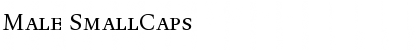 Download Male SmallCaps Font Title Preview