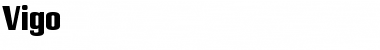 Download Vigo Regular Font Title Preview