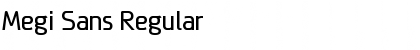 Download Megi Sans Regular Font