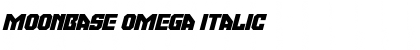 Download Moonbase Omega Italic Font