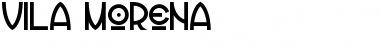 Download Vila Morena Regular Font Title Preview