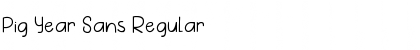 Download Pig Year Sans Regular Font Title Preview