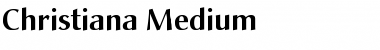 Download Christiana Bold Font Title Preview