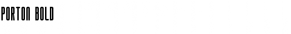 Download Porton Bold Font Title Preview