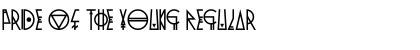 Download Pride Of The Young Regular Font Title Preview