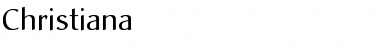 Download Christiana Roman Font Title Preview